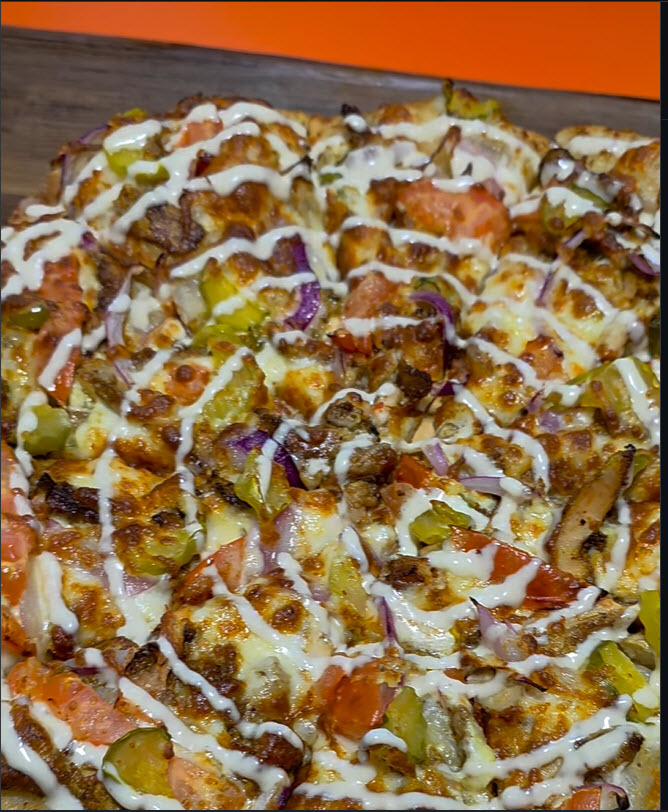 Shawarma Pizza